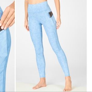 Fabletics Light Blue Oasis Pocket leggings